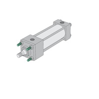 NUMATICS/AVENTICS NFPA CYLINDER A SERIES 1 1/2" BORE 4" STROKE, EXT TIE ROD HEAD, H/C CUSH